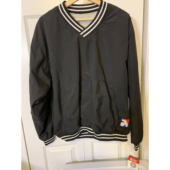 Officially Licensed Collegiate Products Men’s Sz L Pullover Jacket Black - Picture 4 of 5